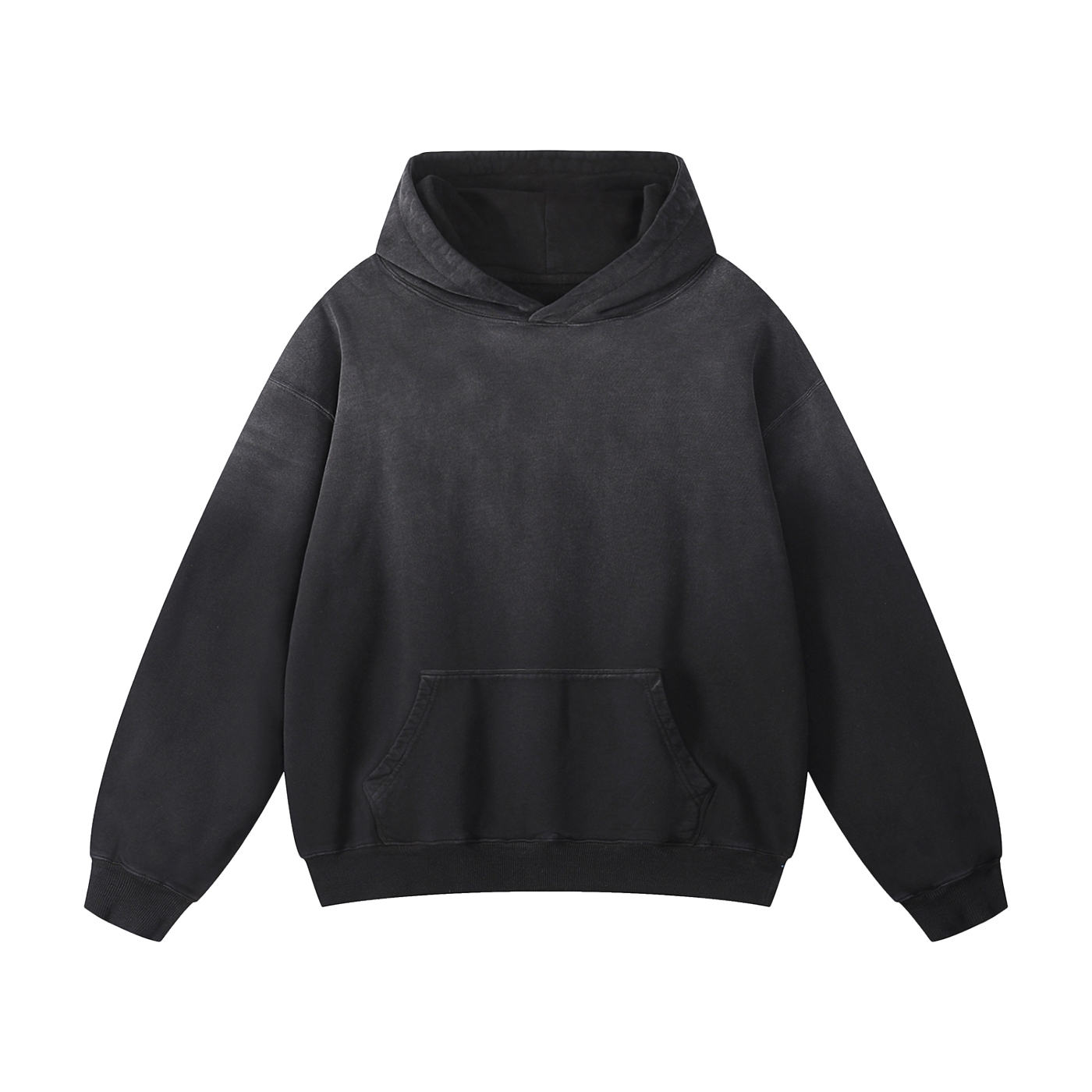 Black Tif Oversized Hoodie
