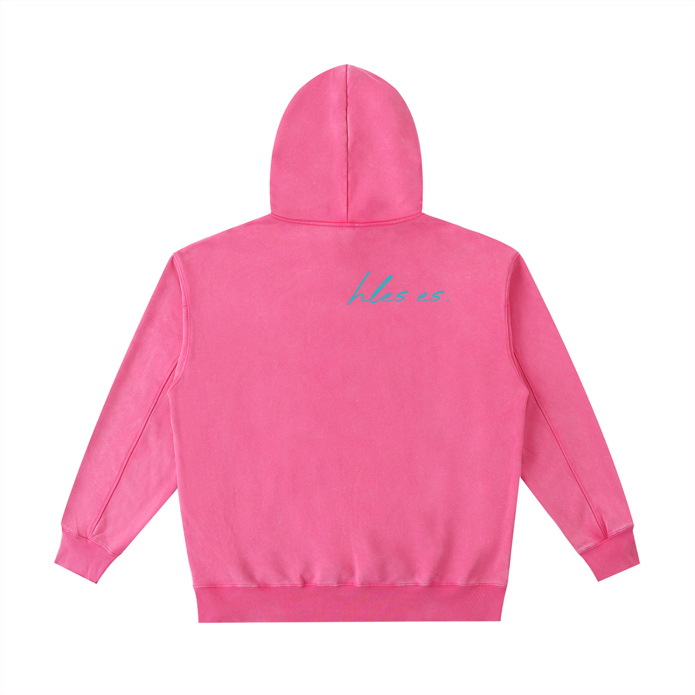 Rose Pink Tif Oversized Hoodie