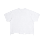 Muse Raw-Hem Tee -Ivory