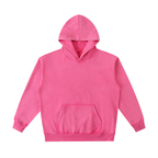 Sudadera con capucha unisex rosa deportiva 'Hleses'
